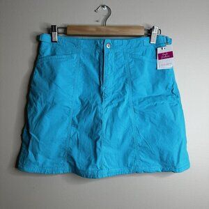 Fresh Produce Cruiser Skort Womens XS‎ Blue Cotton Blend Beach Outdoor Skirt NWT